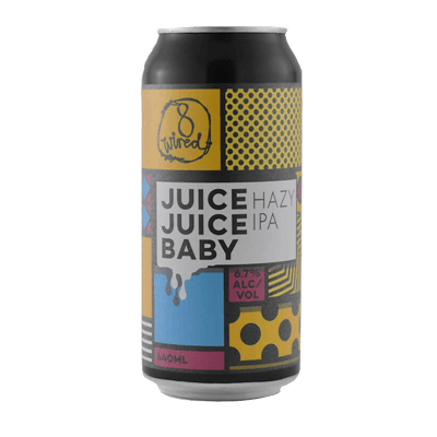 8 Wired Juice, Juice Baby Hazy IPA 8 Wired Brewing