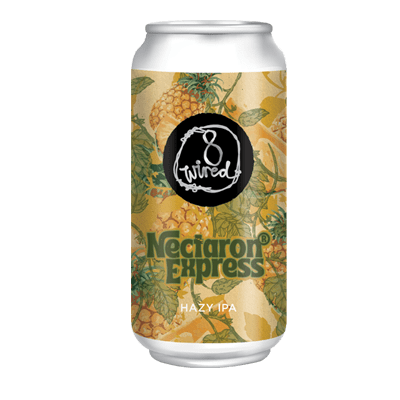 8 Wired Nectaron Express Hazy IPA 440ml Can Craft Beer 8 Wired Brewing