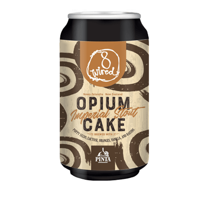 8 Wired Opium Cake Imperial Stout Single Craft Beer 8 Wired Brewing