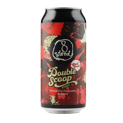 8 Wired Raspberry Chocolate Stout Craft Beer 8 Wired Brewing