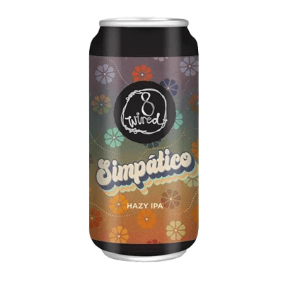 8 Wired Simpatico Hazy IPA Craft Beer 8 Wired Brewing