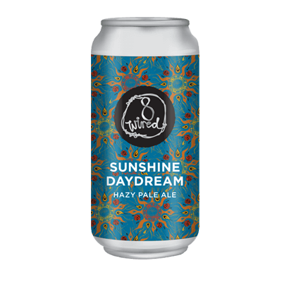 8 Wired Sunshine Daydream Hazy Pale Ale Craft Beer 8 Wired Brewing