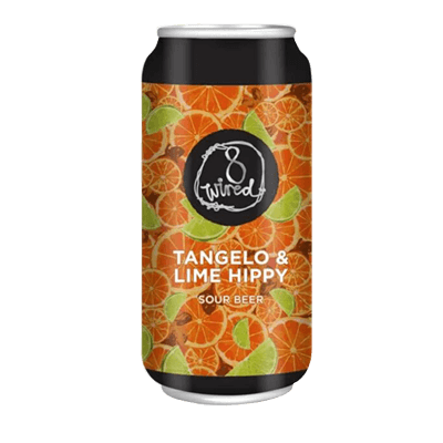 8 Wired Tangelo & Lime Hippy Sour Beer Craft Beer 8 Wired Brewing