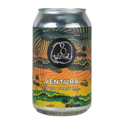 8 Wired Ventura WCIPA 330ml Can Craft Beer 8 Wired Brewing