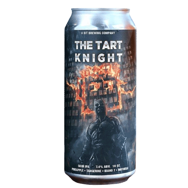 8Bit Brewing The Tart Knight Sour IPA 473ml Can Craft Beer 8Bit Brewing