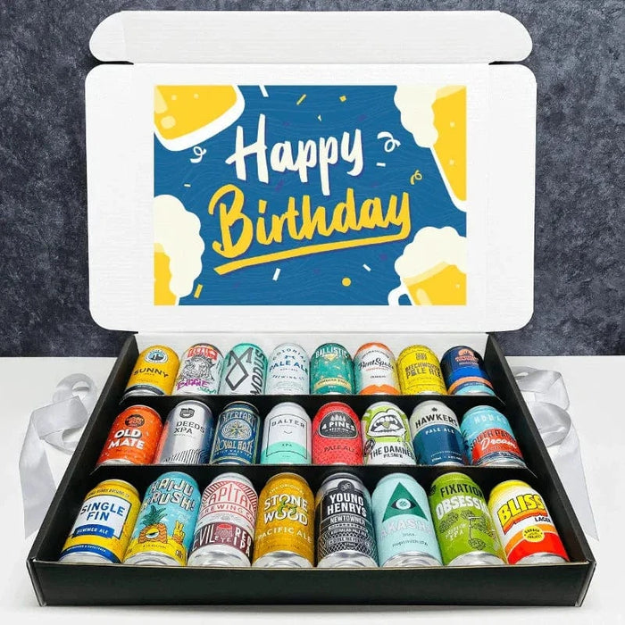 Birthday 24 Can Beer Box 24 Pack Core Beer Cartel