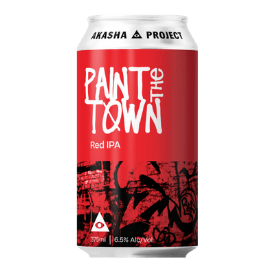 Akasha Paint The Town Red IPA 375ml Can