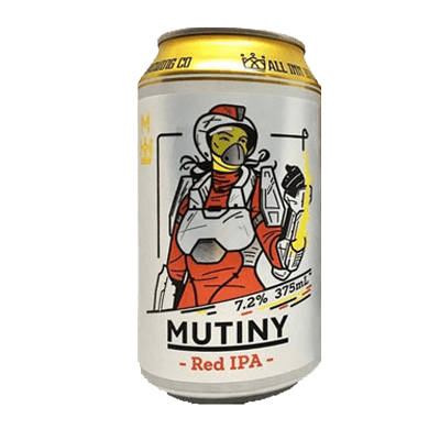 All Inn Mutiny Red IPA