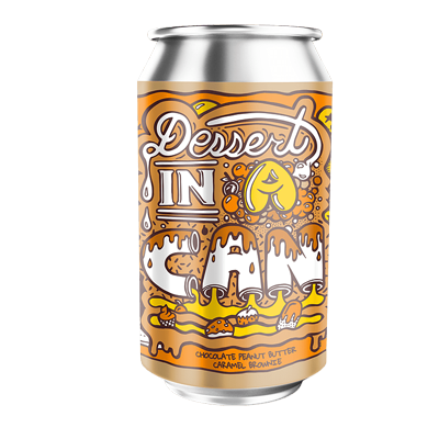 Amundsen Dessert In A Can Chocolate Peanut Butter Caramel Brownie