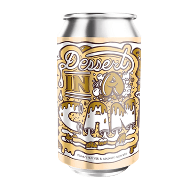 Amundsen Dessert in a Can Peanut Butter Coconut Cookie Imperial Stout 330ml Can