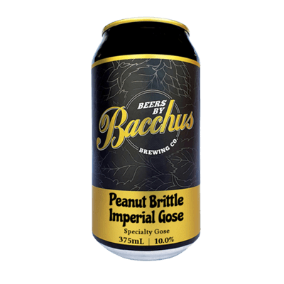 Bacchus Peanut Brittle Imperial Gose 375ml Can