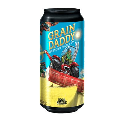 Bach Brewing Grain Daddy Unfiltered Double IPA 440ml Can