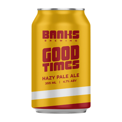 Banks Good Times Hazy Pale Ale 355ml Can