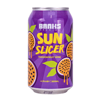 Banks Sun Slicer Passionfruit Gose 355ml Can