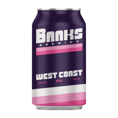 Banks West Coast IPA 355ml Can