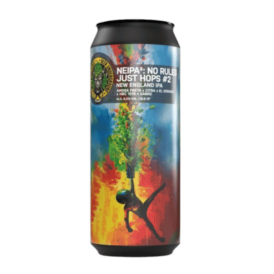 Beer Underground No Rules Just Hops #2 NEIPA 500ml Can