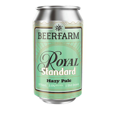 Beerfarm The Royal Standard Midstrength Hazy 375ml Can