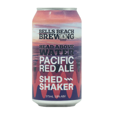 Bells Beach Brewing Head Above Water Pacific Red Ale 375ml Can