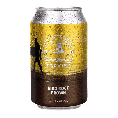 Bells Beach Brewing Birdrock Brown 375ml Can