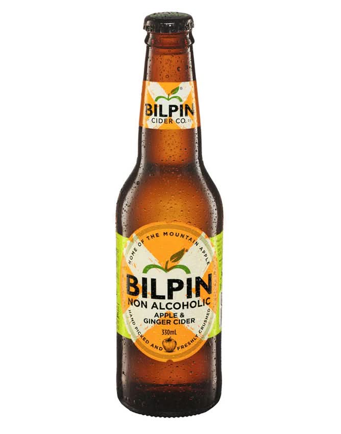 Shop Bilpin Non-Alcoholic Cider Apple & Ginger - Simple at Sans Drinks  