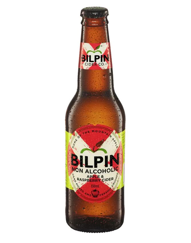 Shop Bilpin Non-Alcoholic Cider Apple & Raspberry - Simple at Sans Drinks  
