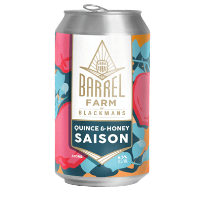 Blackman's Barrel Farm Quince & Honey Saison