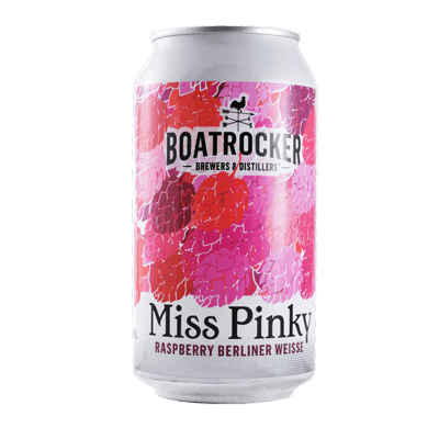 Boatrocker Miss Pinky Raspberry Sour Ale 375ml Can