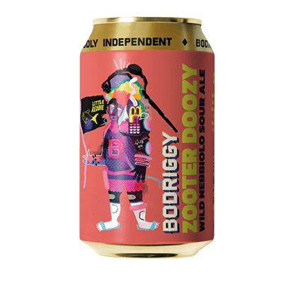 Bodriggy Zooter Doozy Wild Nebbiolo Sour Ale 375ml Can