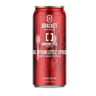 Bracket x Working Title Big Spoon Little Spoon Double Red IPA 440ml Can