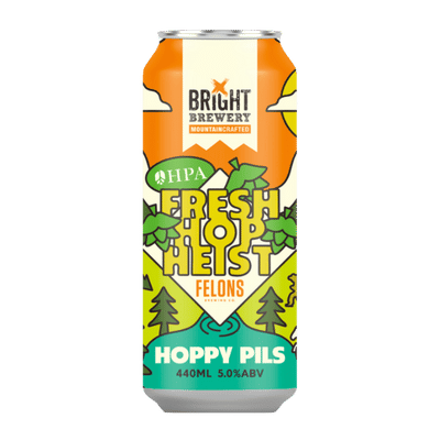 Bright Brewery Fresh Hop Heist Hoppy Pils HPA 440ml Can