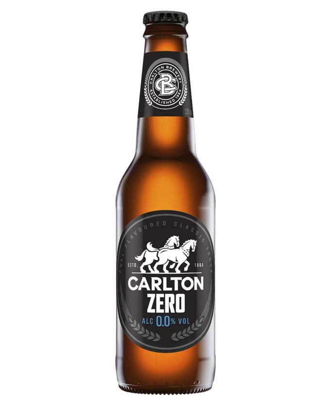 Shop Carlton Zero Non Alcoholic Beer Bottles - Simple at Sans Drinks  