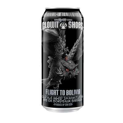 Clown Shoes Flight to Bolivia Barrel-Aged Old Ale 568ml Can