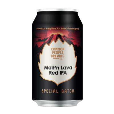 Common People Malt'N Lava Red IPA 375ml Can