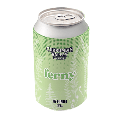 Currumbin Valley Ferny NZ Pilsner 375ml Can