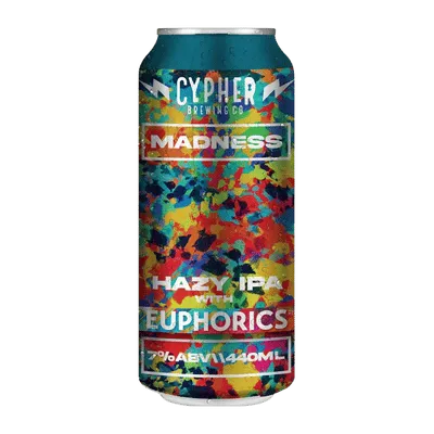 Cypher Madness Hazy IPA 440ml Can