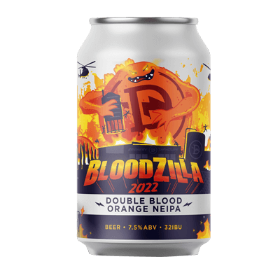 Dainton Bloodzilla 2022 Double Blood Orange NEIPA 355ml Can