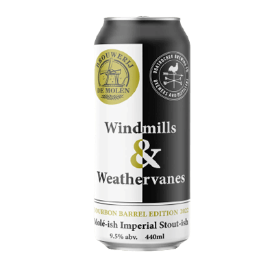 Boatrocker/De Molen Windmills & Weathervanes Bourbon Barrel Aged Chilli Imperial Stout 440ml Can