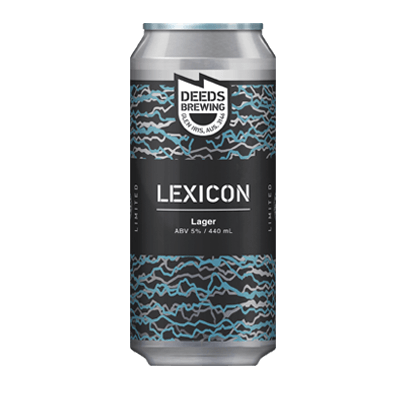 Deeds Lexicon Lager 440 ml Can