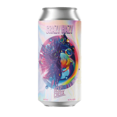 Deep Creek Crazy Hazy Passionfruit Hazy IPA 440ml Can