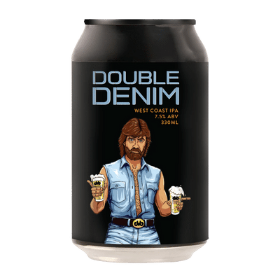 Double Vision Double Denim West Coast IPA 330ml Can