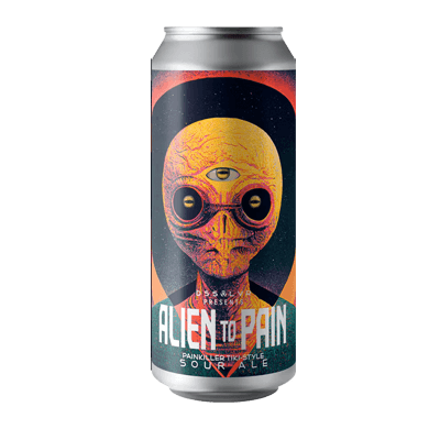 Dssolvr Alien to Pain Painkiller Tiki-Style Sour Ale 473ml Can