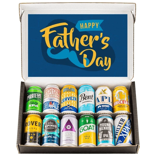 Father's Day Craft Beer Box Gift Boxes & Tins Beer Cartel