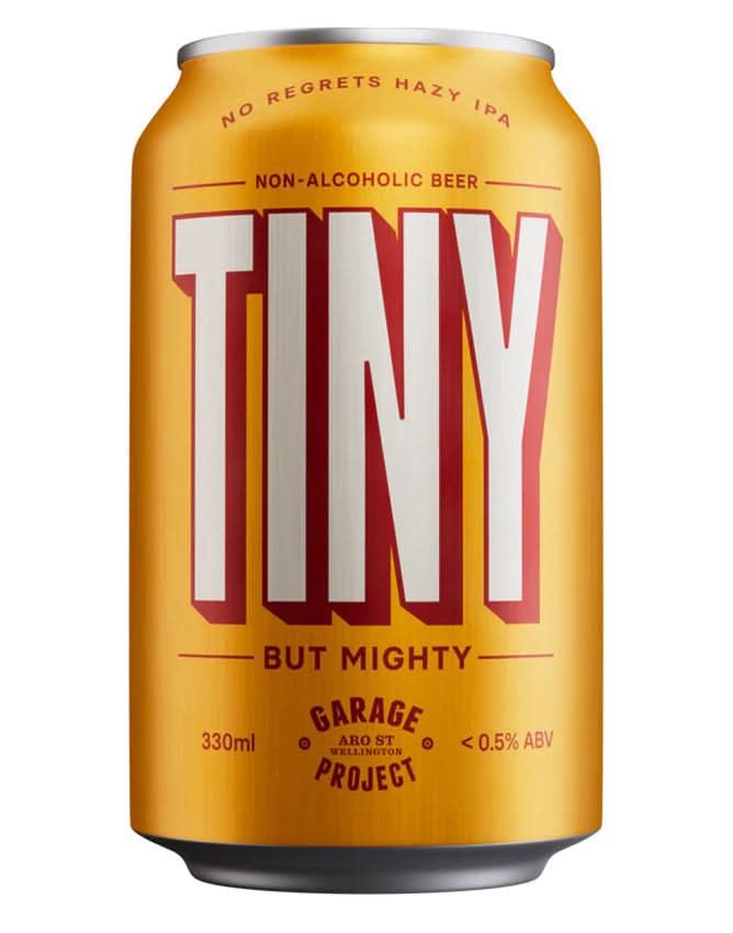 Shop Garage Project Tiny Non-Alcoholic Hazy IPA - Simple at Sans Drinks  