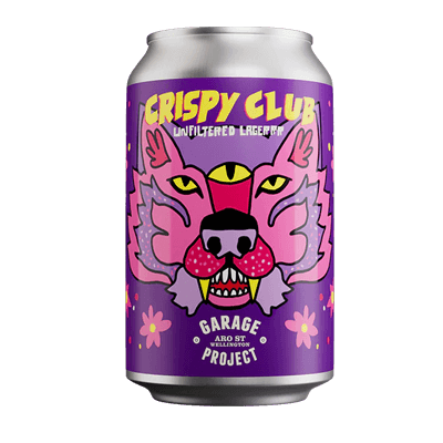 Garage Project Crispy Club Canis Lupus Lager 330ml Can