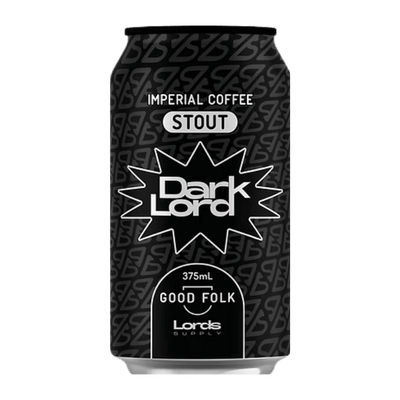 Good Folk Dark Lord Imperial Coffee Stout 375ml Can