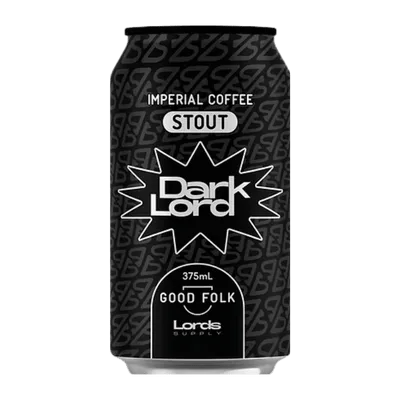 Good Folk Dark Lord Imperial Coffee Stout 375ml Can
