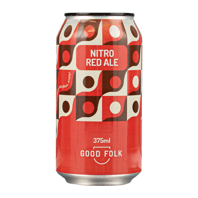 Good Folk Nitro Red Ale 375ml Can