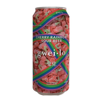 Gweilo Cherry Rainbow Sour 440ml Can