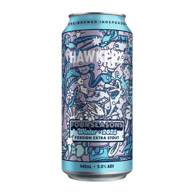 Hawkers Four Seasons Winter 2025 Foreign Export Stout 440ml Can