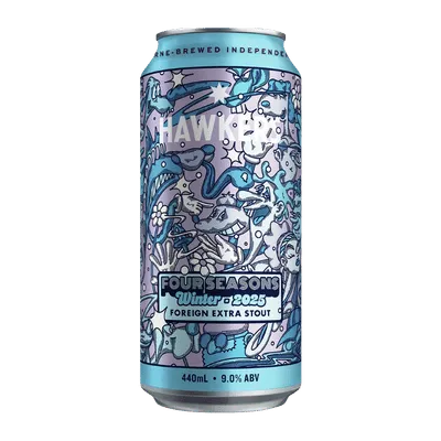 Hawkers Four Seasons Winter 2025 Foreign Export Stout 440ml Can